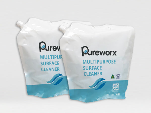 Pureworx Multi Purpose Surface Cleaner 2 x 2.5L Flexy Bag Refills