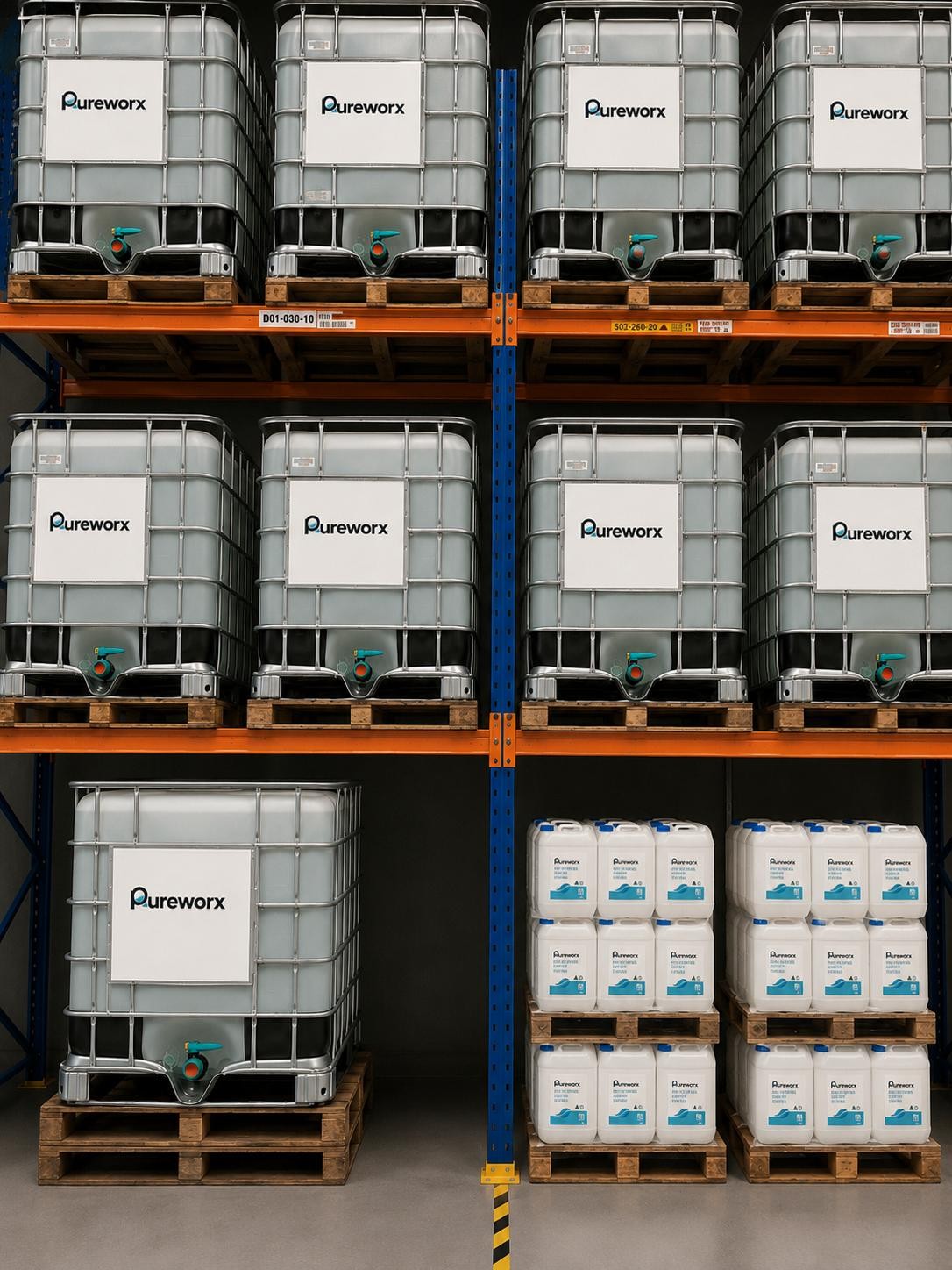 Pureworx — production-scale IBC supply