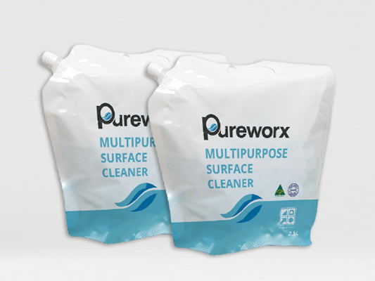 Pureworx Multi Purpose Surface Cleaner 2 x 2.5L Flexy Bag Refills